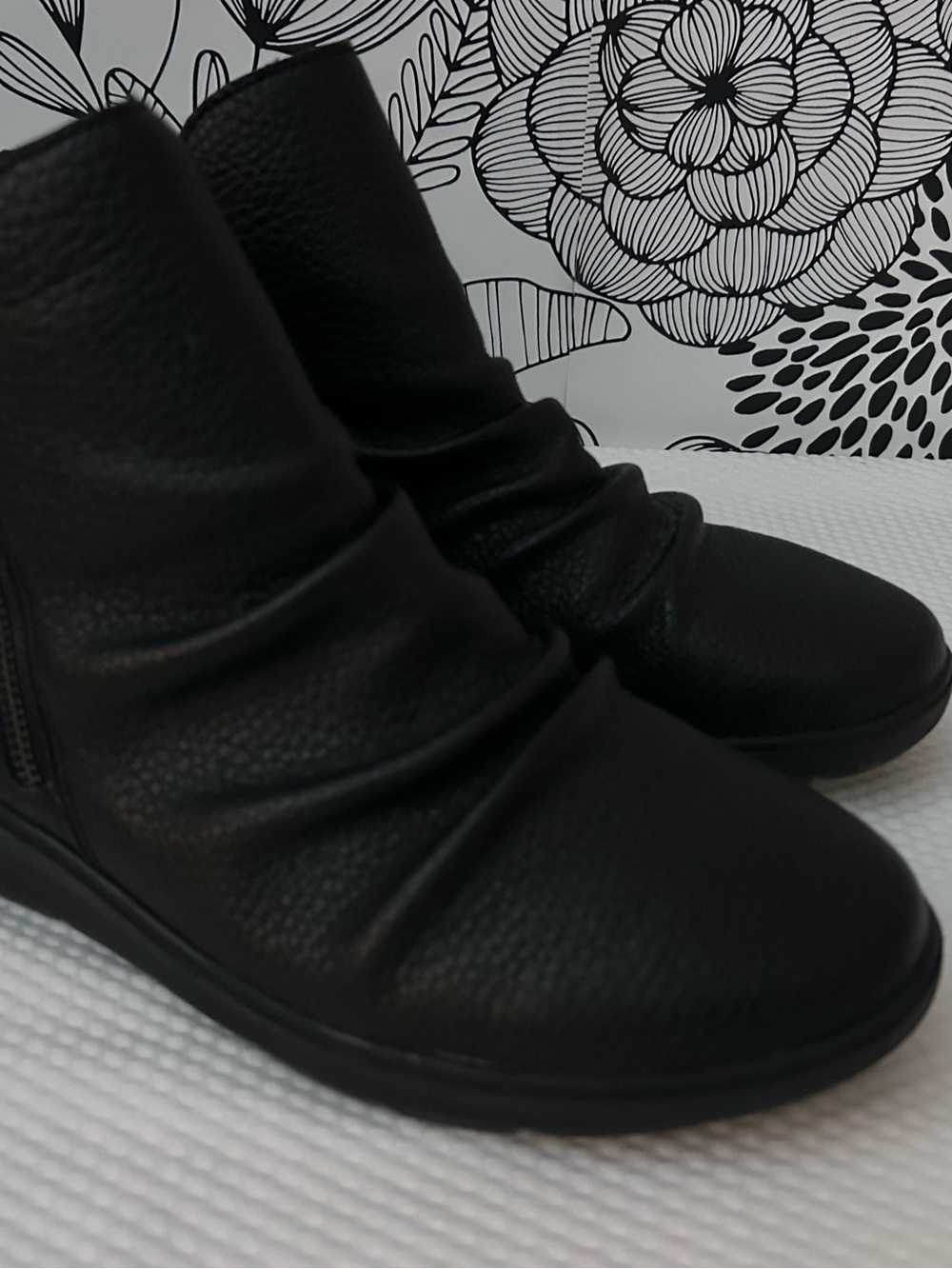 Women’s Rieker Black Leather Boots